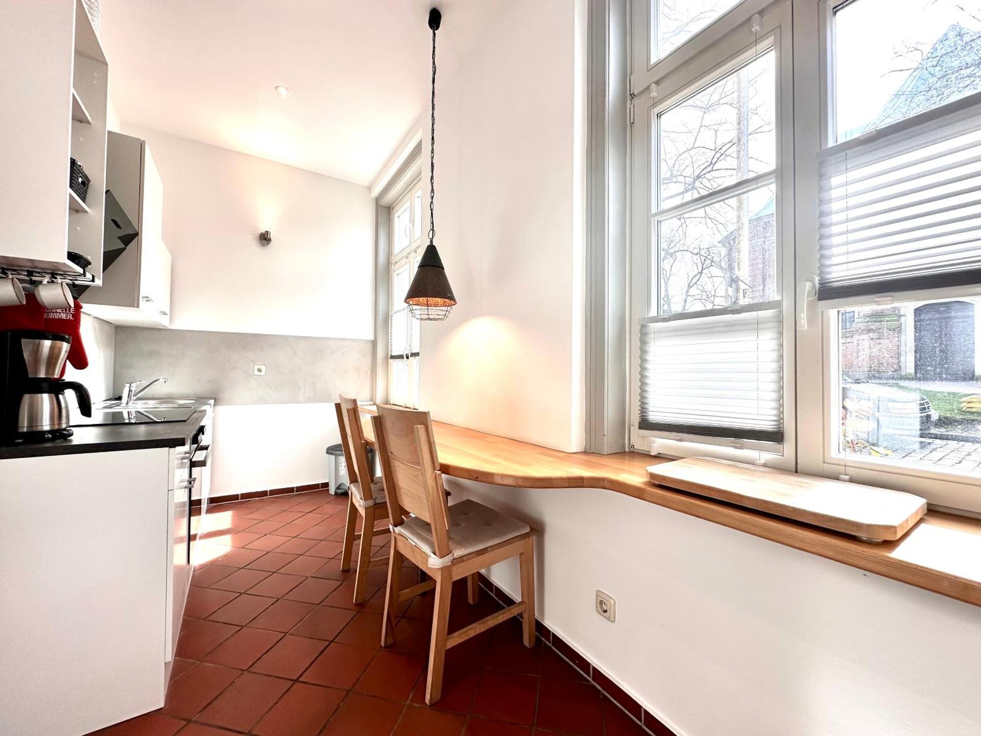 שוורין Ferienwohnung An Der Schelfkirche חדר תמונה