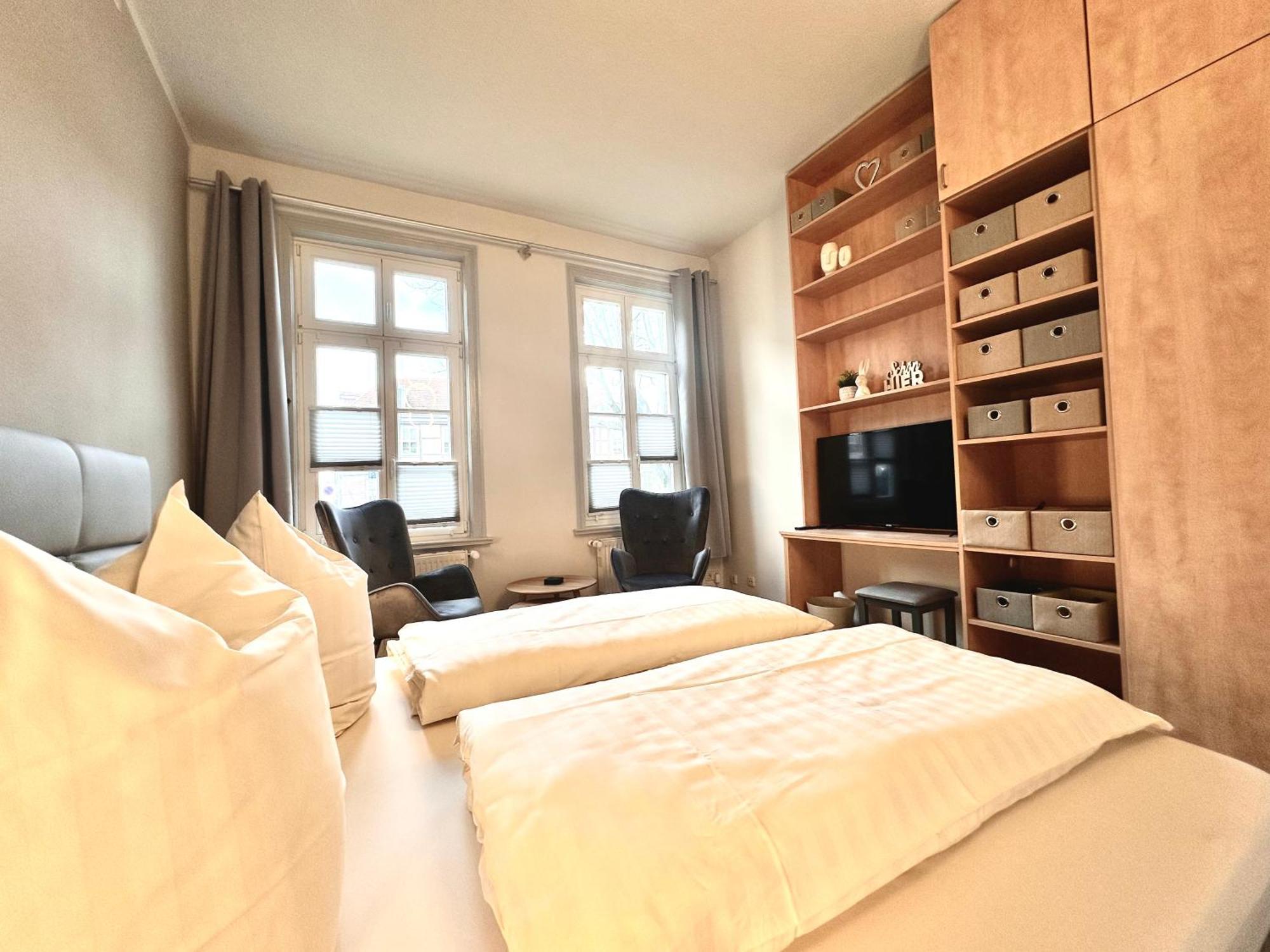 שוורין Ferienwohnung An Der Schelfkirche חדר תמונה